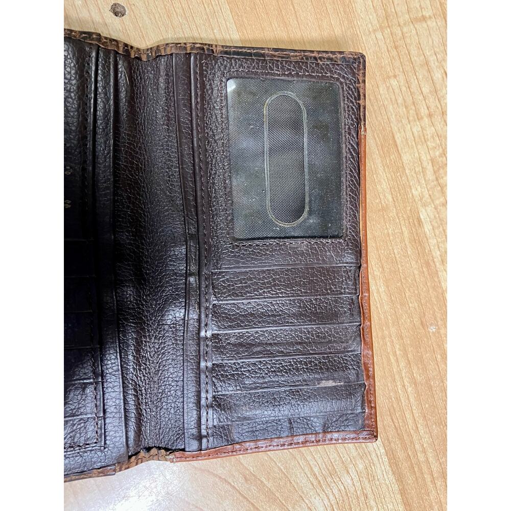 Ariat Brown Rodeo Wallet. - Picture 3 of 8